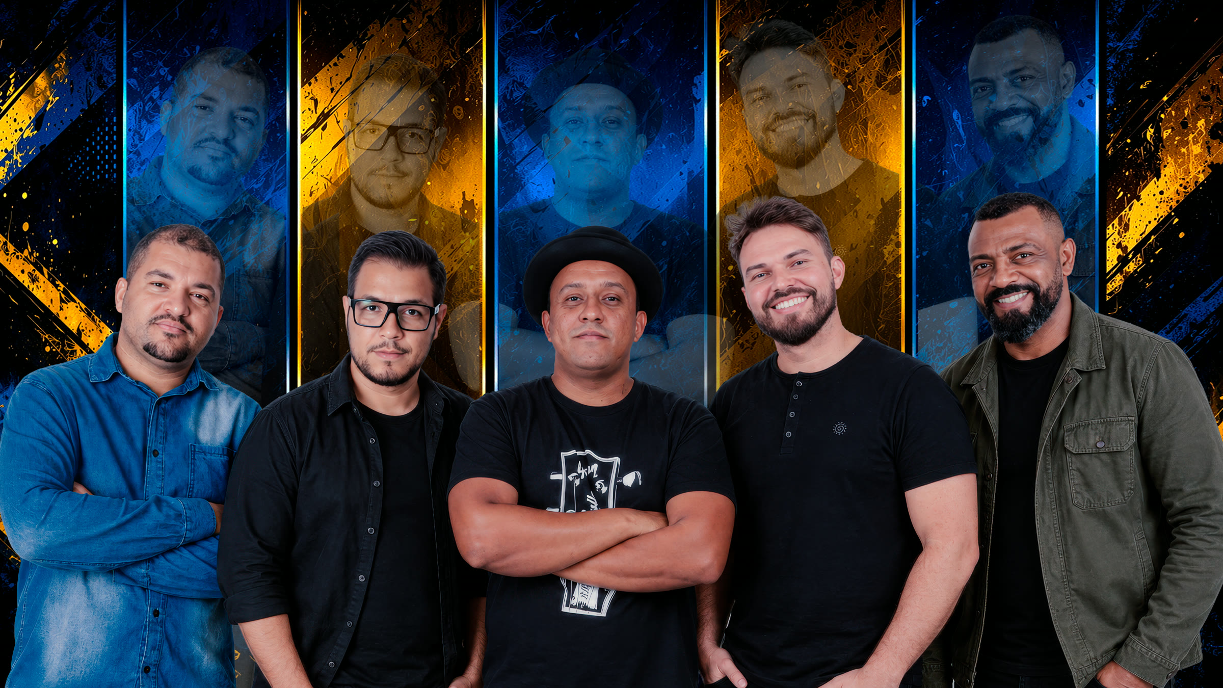 Os integrantes do Senhor Lakes